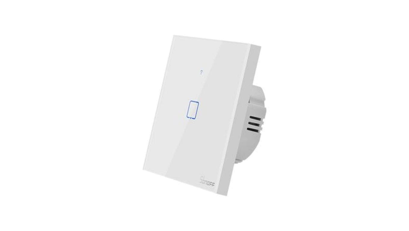 Dotykowy włącznik światła WiFi Sonoff T0 EU TX (1-kanałowy)