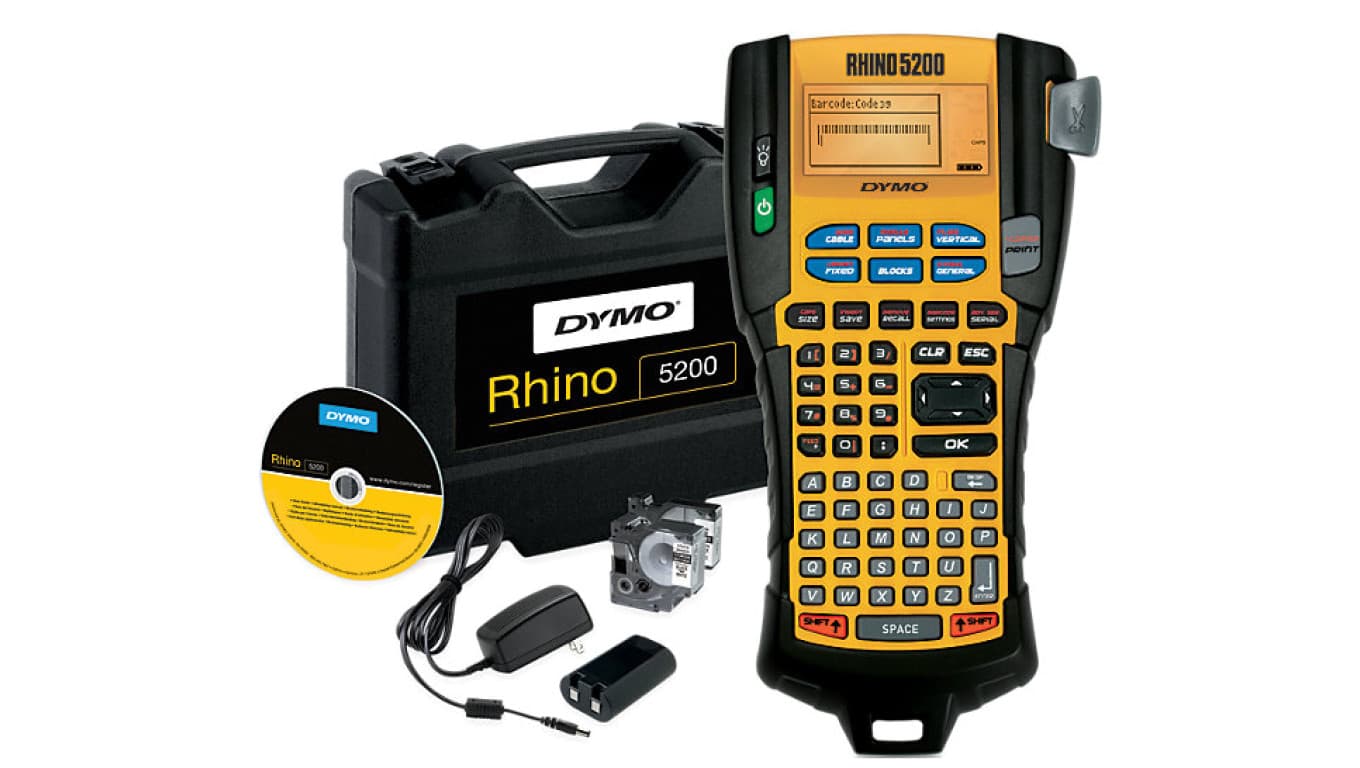 Drukarka etykiet RHINO 5200 zestaw walizkowy S0841400
