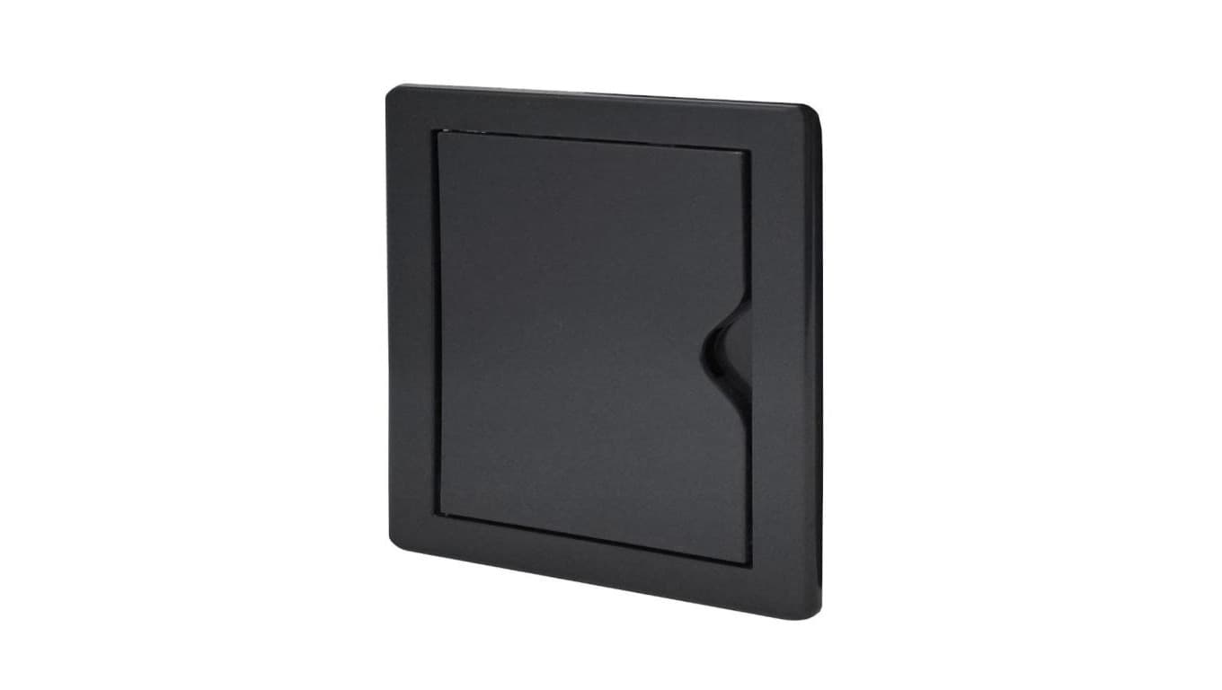 Drzwiczki rewizyjne 25x25 plastikowe grafitowe 250x250mm, bez zamka ABS airRoxy 02-816AGR