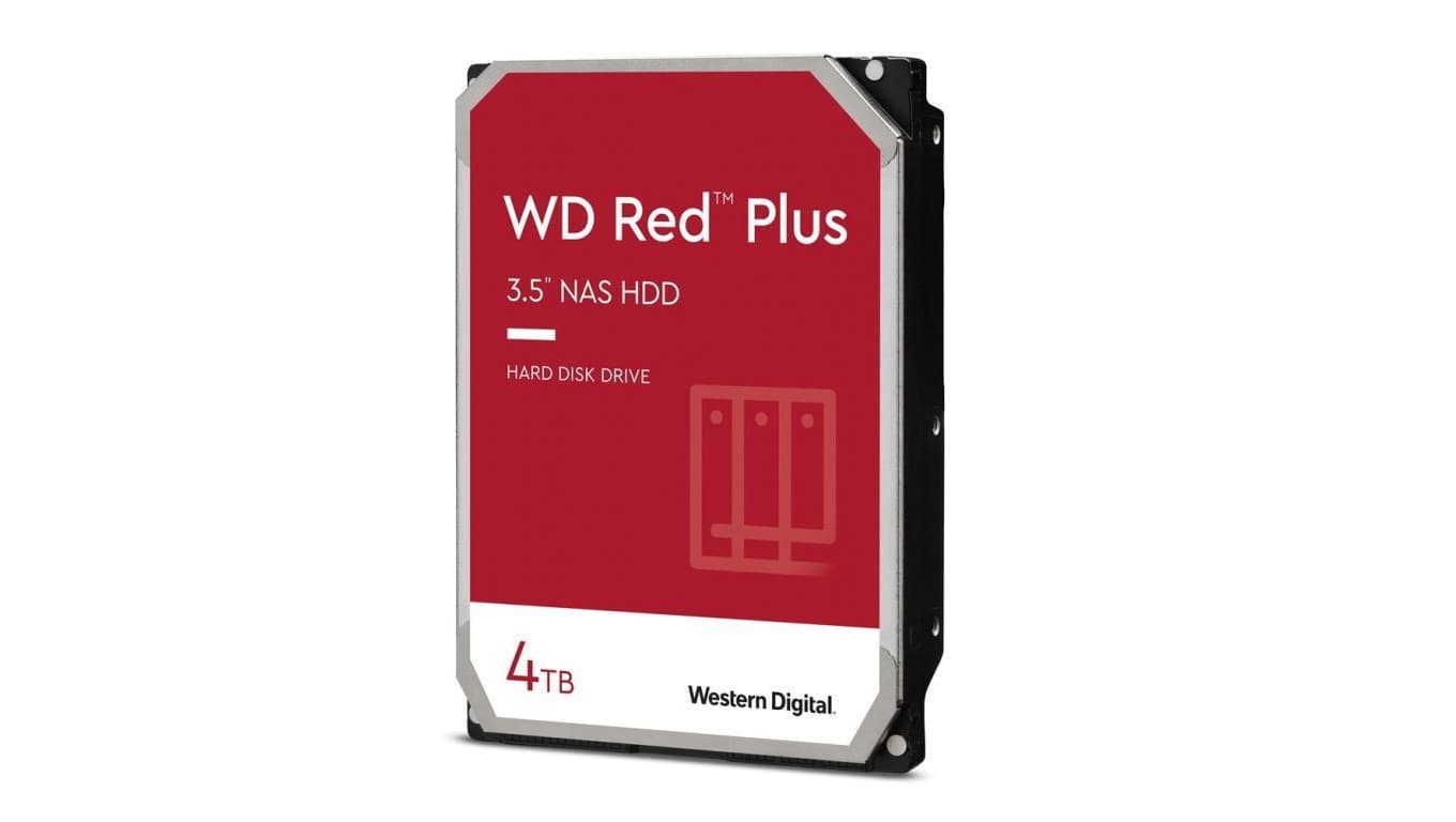 Dysk HDD WD Red Plus WD40EFPX (4 TB 3.5 256 MB)