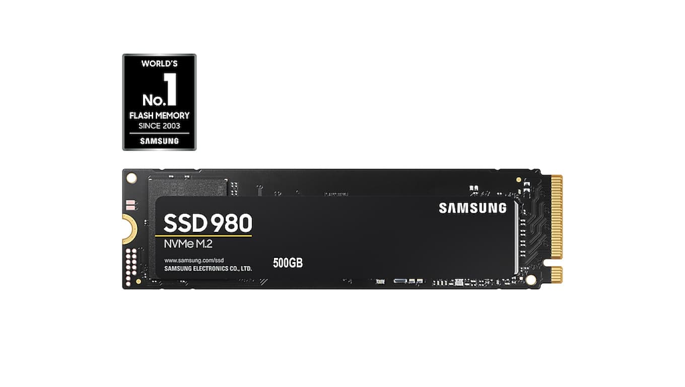 Dysk SSD Samsung 980 500 GB M.2 2280 PCI-E x4 Gen3 NVMe (MZ-V8V500BW)