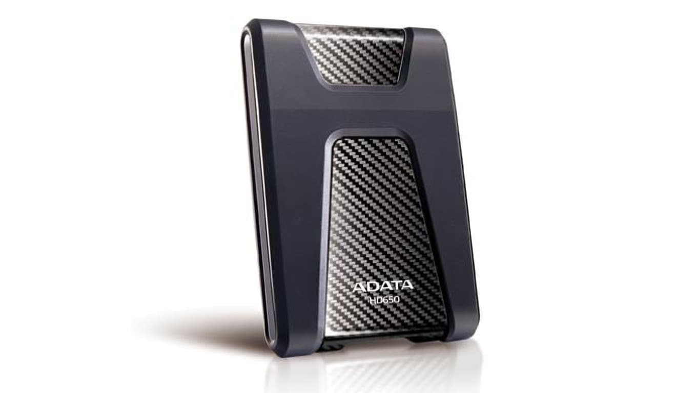 Dysk zewnętrzny HDD ADATA DashDrive Durable HD650 AHD650-1TU3-CBK (1 TB 2.5 USB 3.1 32 MB 5400 obr/min kolor czarny)
