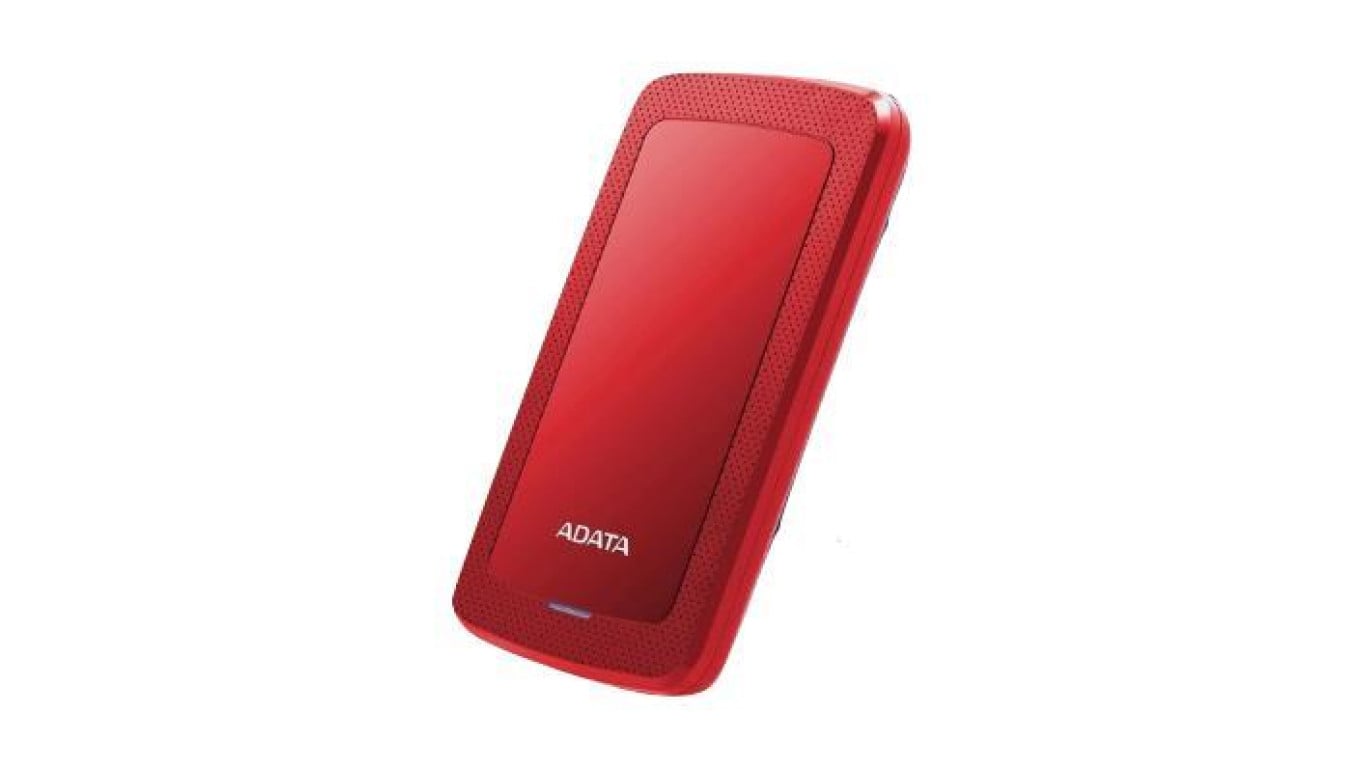 Dysk zewnętrzny HDD ADATA HV300 AHV300-1TU31-CRD (1 TB 2.5 USB 3.1 8 MB 7200 obr/min kolor czerwony)
