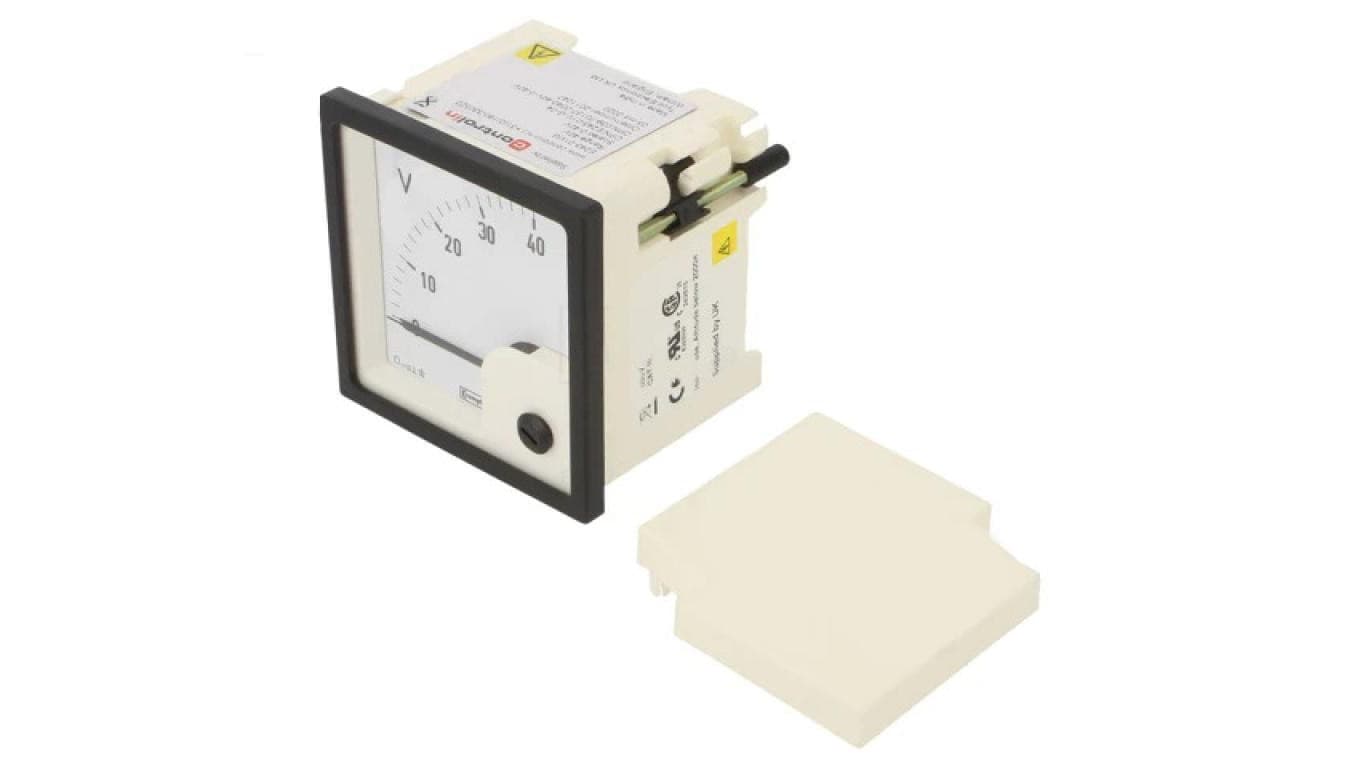E243-01V-G-04 Woltomierz 0÷40V 72x72mm