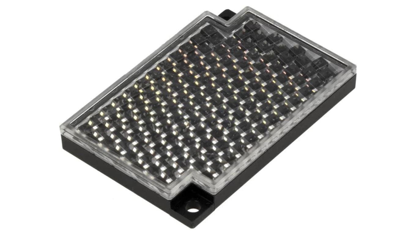 E39-R1 Reflektor o wymiarach 59,9x40,3x7,5mm z montażem typu M3 x2
