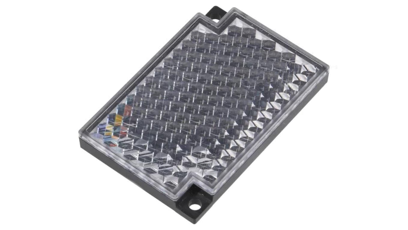 E39-R1S Reflektor o wymiarach 59,9x40,3x7,5mm z montażem typu M3 x2