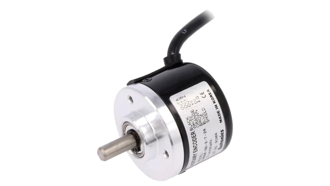 E40S6-50-3-T-24 Enkoder inkrementalny o rozdzielczości 50imp/obrót, 12...24VDC, IP50