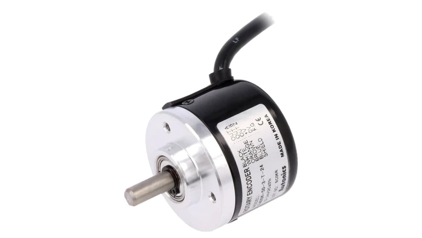 E40S6-50-3-T-24 Enkoder inkrementalny o rozdzielczości 50imp/obrót, 12...24VDC, IP50