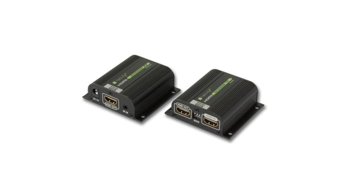Extender HDMI po skrętce Cat6/6A/7 RJ45 40M Edid Ir Poe/Poc IDATA EXT-E70POED
