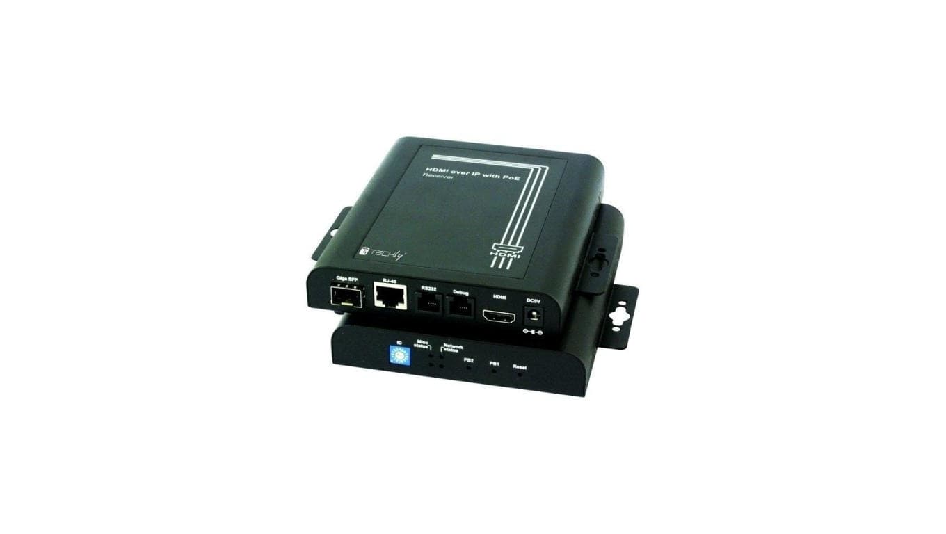 Extender HDMI Over Iptxpoe Wall Rx IDATA EXTIP-VWR