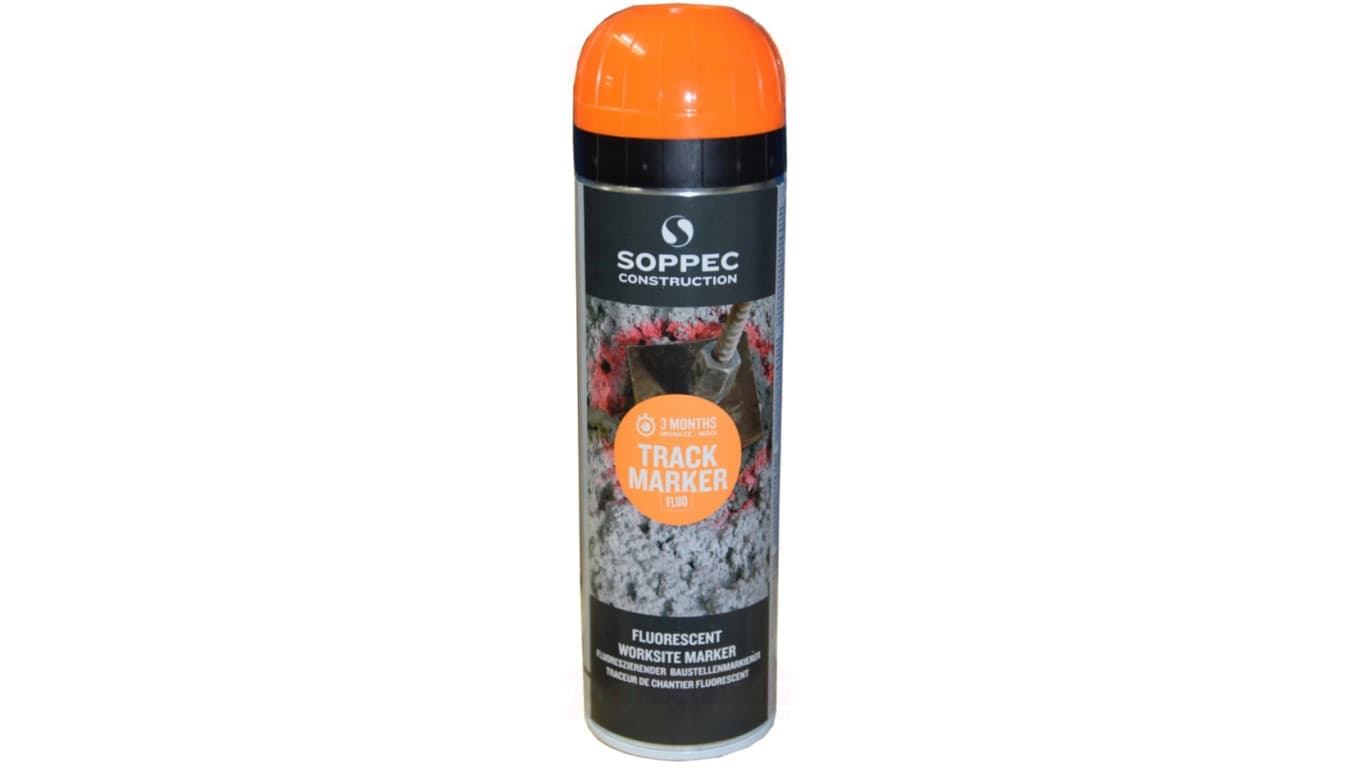 Farba geodezyjna do znakowania spray pomarańczowa SOPPEC Track Marker