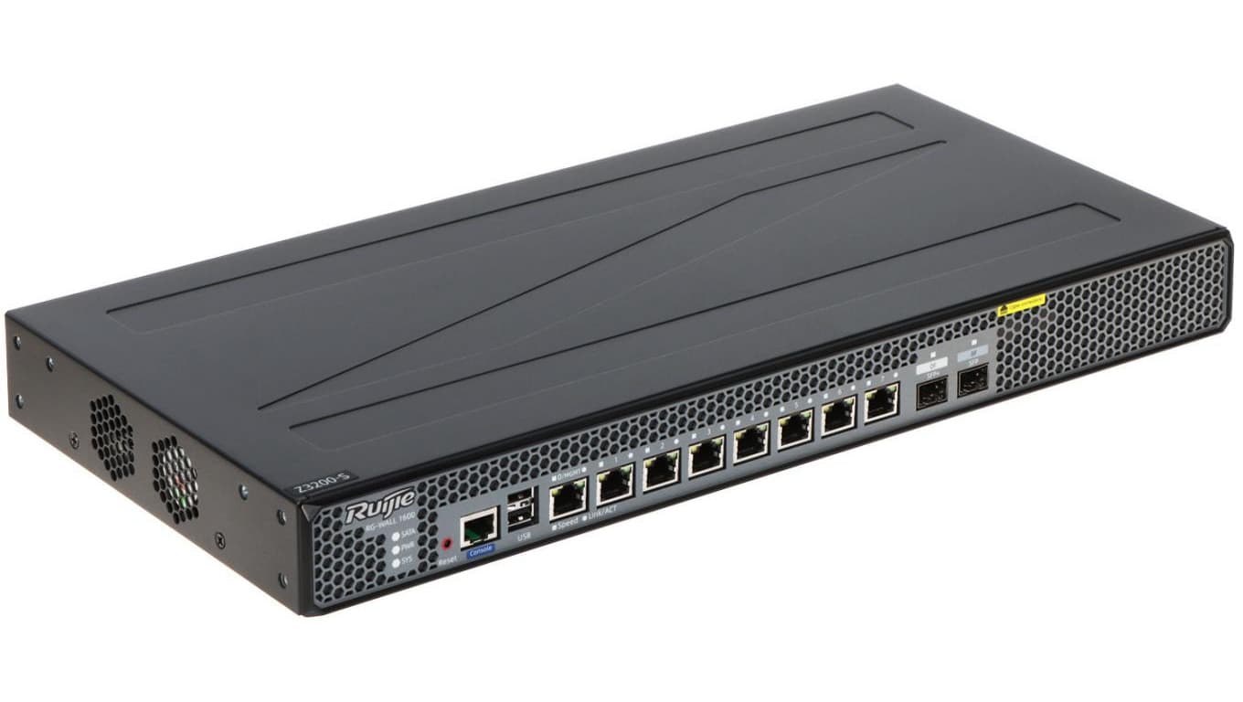 Firewall zarządzany w chmurze, 8xGigabit RJ, 1xGigabit SFP, 1x10Gigabit SFP RG-WALL1600-Z3200-S