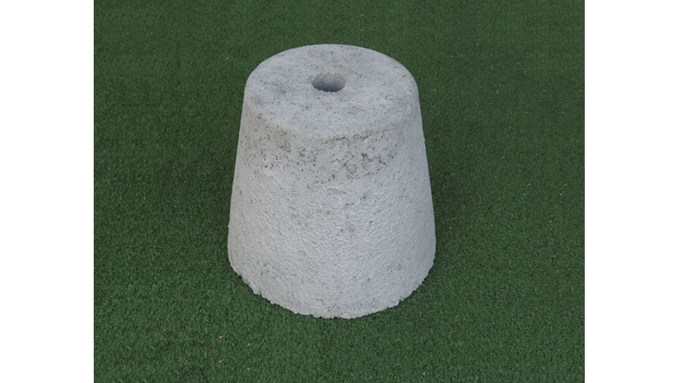 Fundament Mini_wysokość: 18 cm, średnica górna: 16 cm, średnica dolna: 20 cm, waga: 9 kg_0438621
