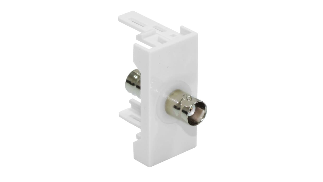 Gniazdo BNC (F/F) 22,5x45mm FU/FA-2420-BNC