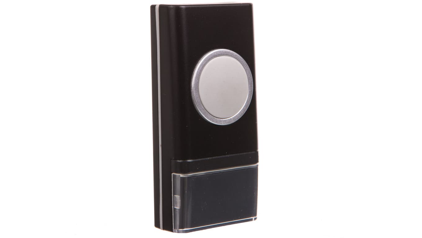 Gong do dzwonków z serii OPERA IP44 czarny OR-DB-YK-117PD