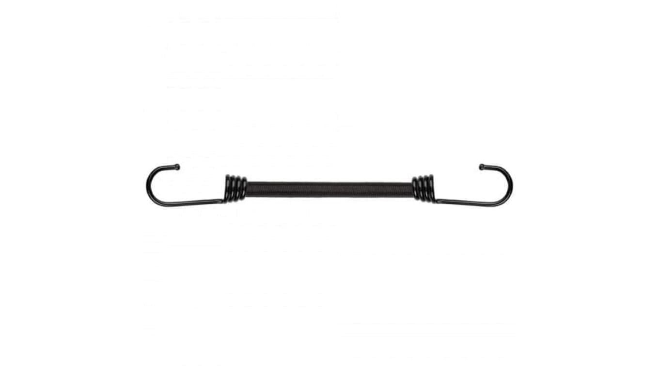 Guma elastyczna 0,8x120cm hak stal black BUNGEE CORD HOOK BCH1-08120BC-E BRADAS