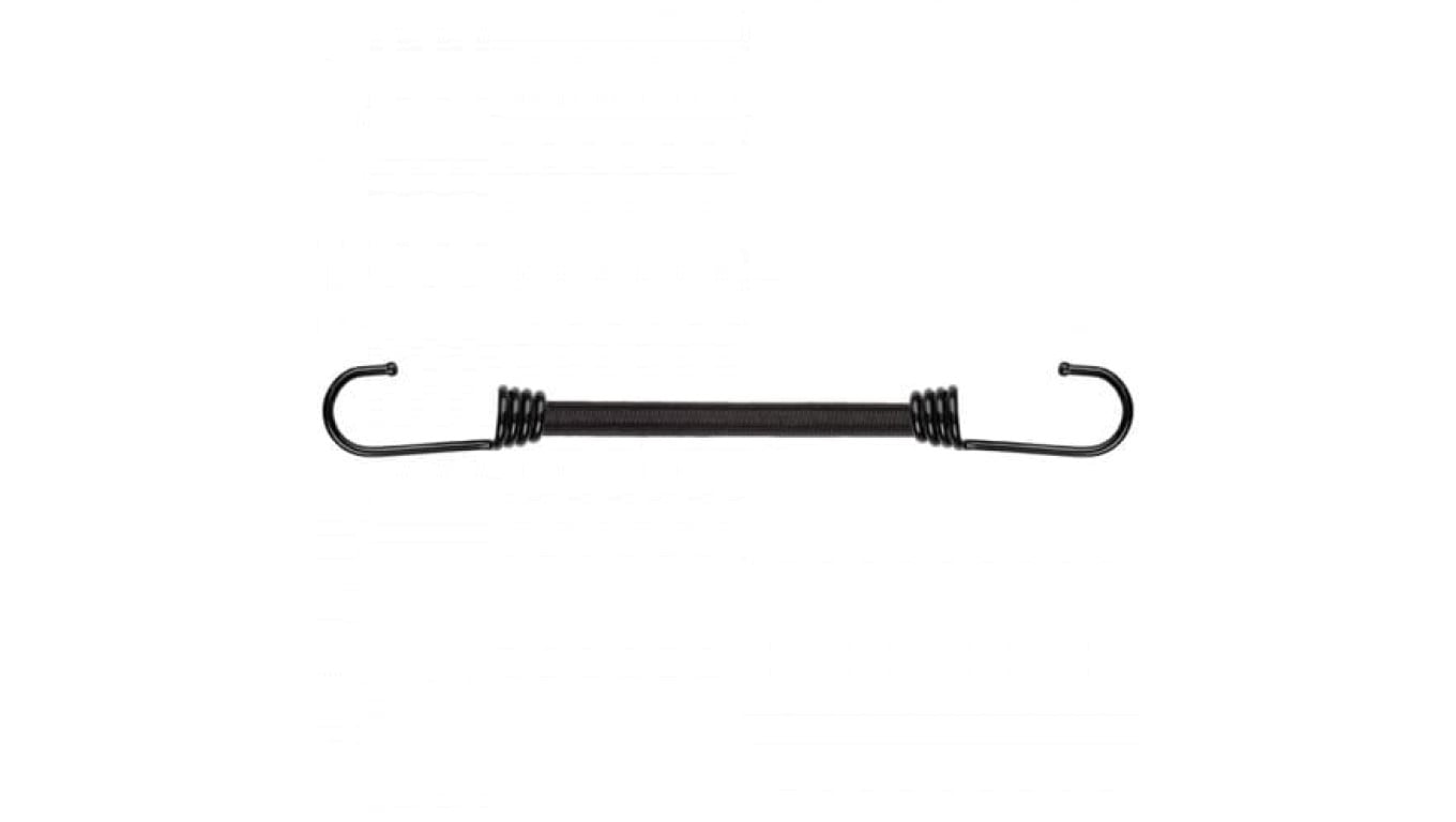 Guma elastyczna 0,8x120cm hak stal black BUNGEE CORD HOOK BCH1-08120BC-E BRADAS