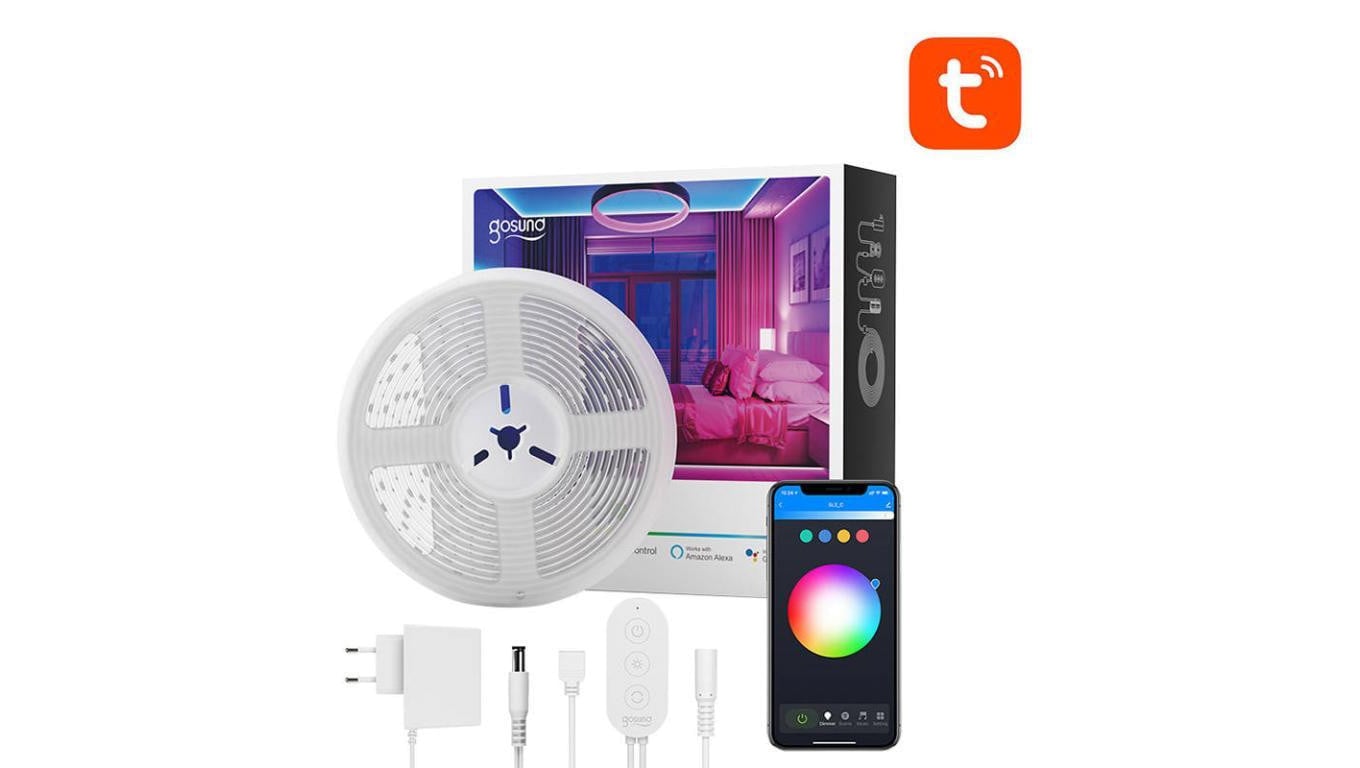 Inteligentna taśma LED Gosund SL2 (5m), Tuya