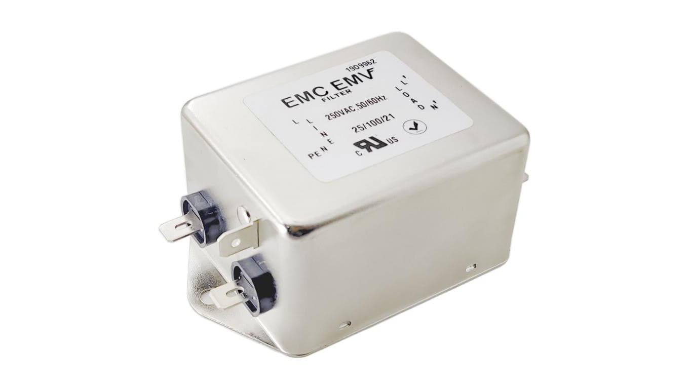 Jednofazowy filtr EMI Akyga EMC EMV EN2090-12-F 12A 120-250VAC 50/60Hz