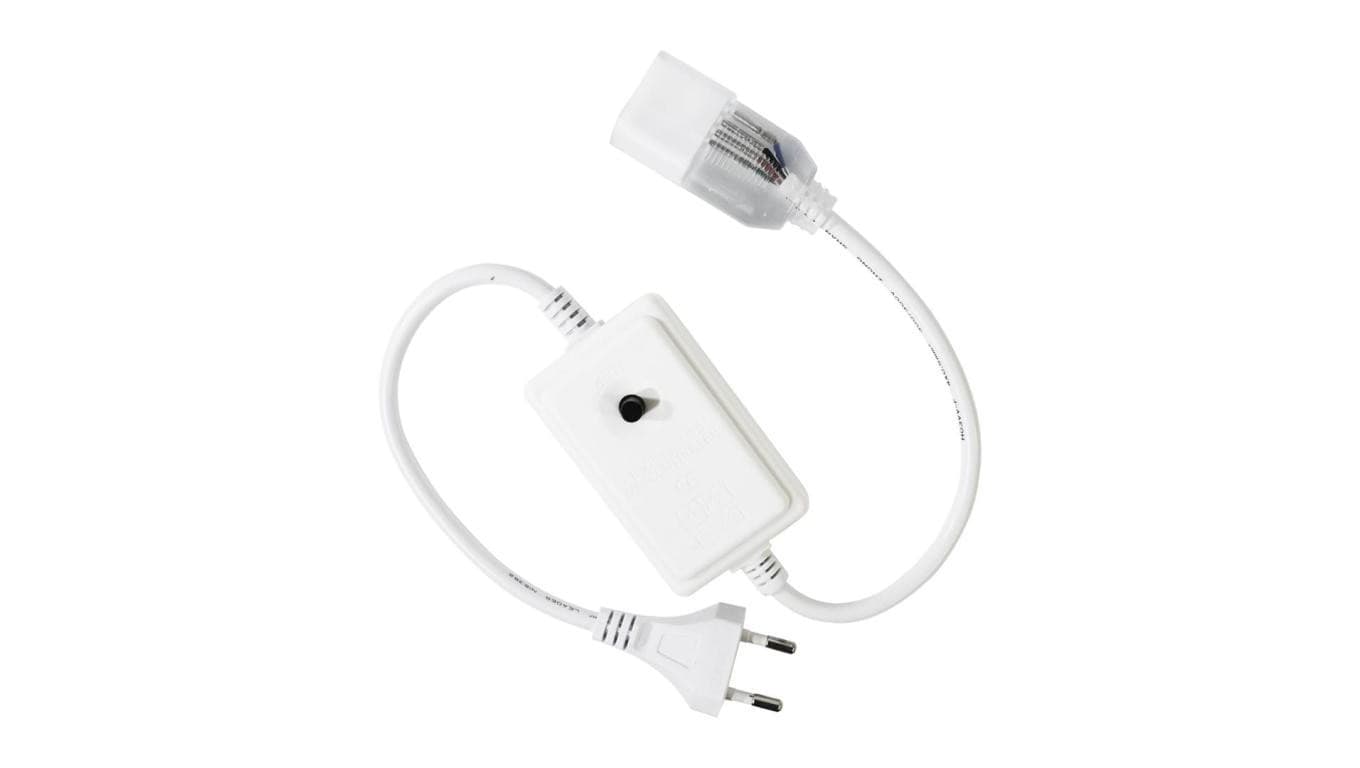 KABEL ZASILAJĄCY ZE STEROWNIKIEM DO NEON LED RGB EKF4604 Milagro