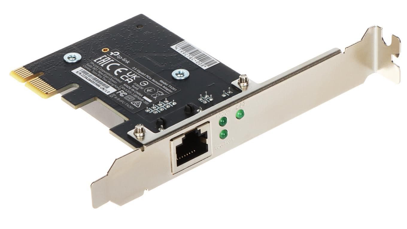 KARTA SIECIOWA ETHERNET PCIE TL-TX201 2.5 Gigabit Ethernet TP-LINK