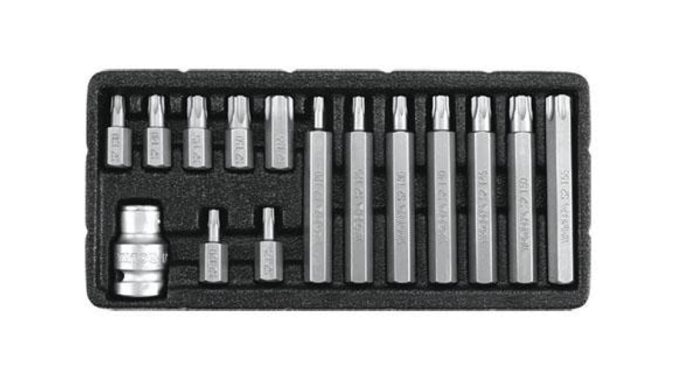 KOMPLET KLUCZY TORX T20-T55 15SZTUK