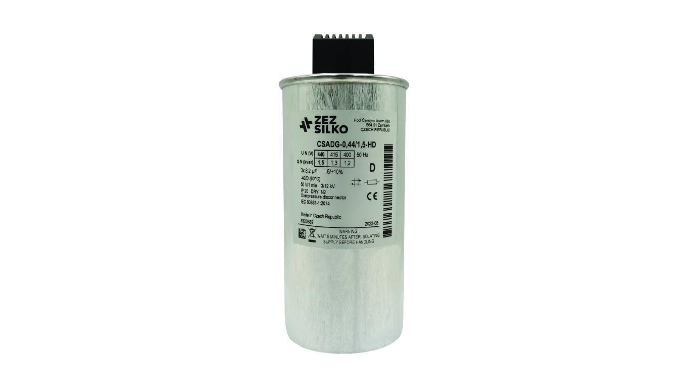 Kondensator CSADG 25KVAR 440V (20KVAR przy 400V) 50HZ HD CSADG-0,44/25-HD