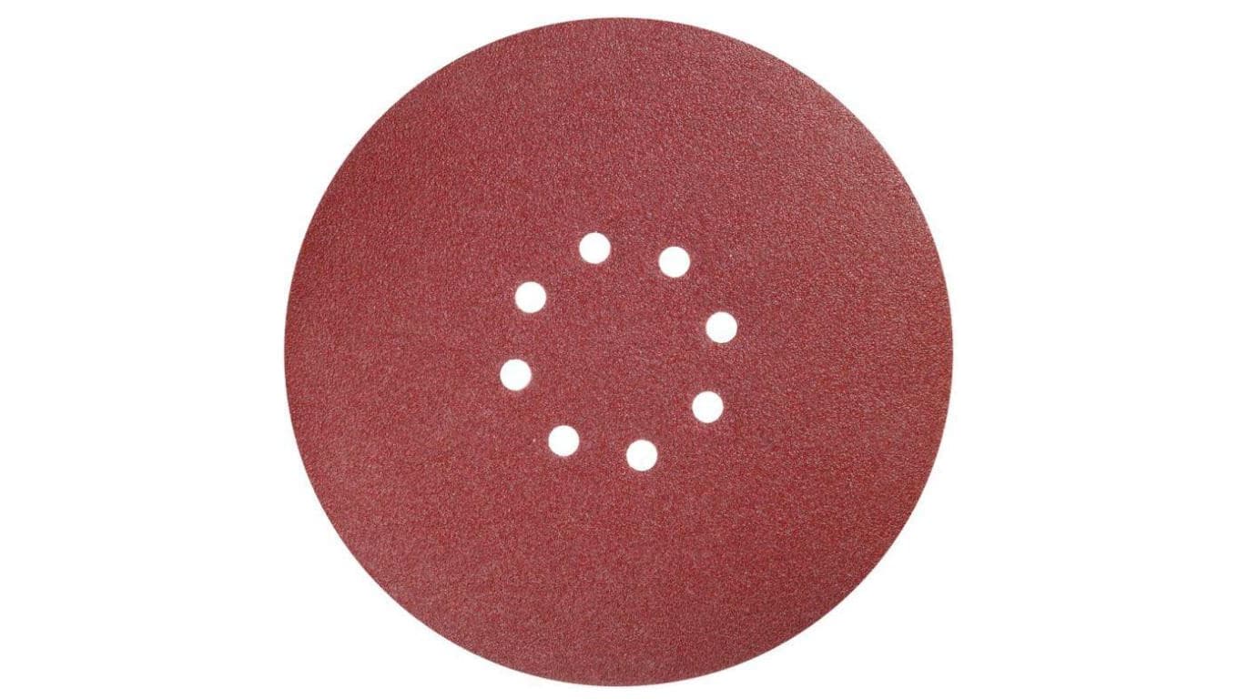 KRĄŻKI ŚCIERNE 225MM 5 SZTUK GR.80 225MM Z OTWORAMI