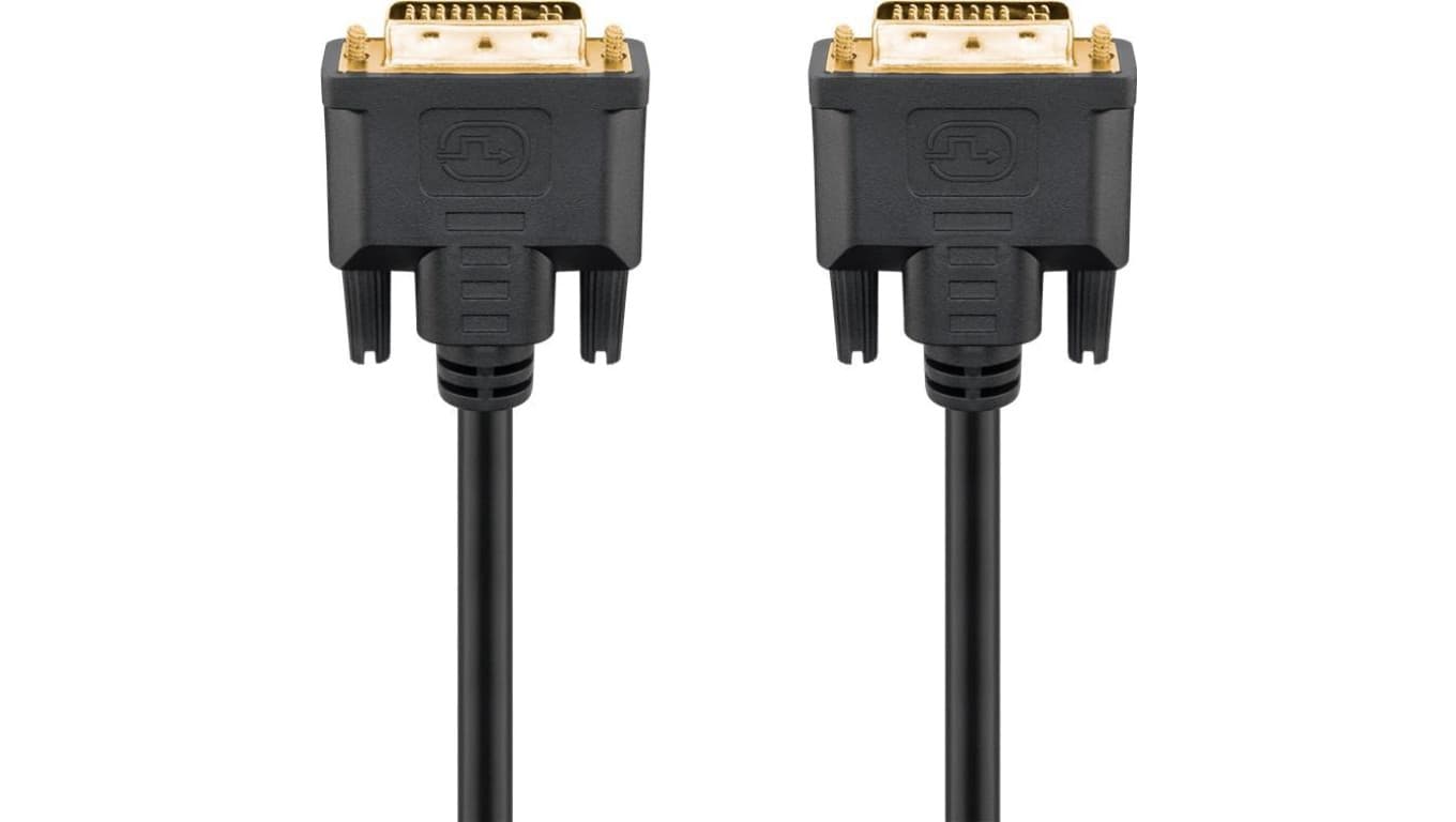 Kabel DVI-I Full HD Dual Link, pozłacany - Długość kabla 3 m