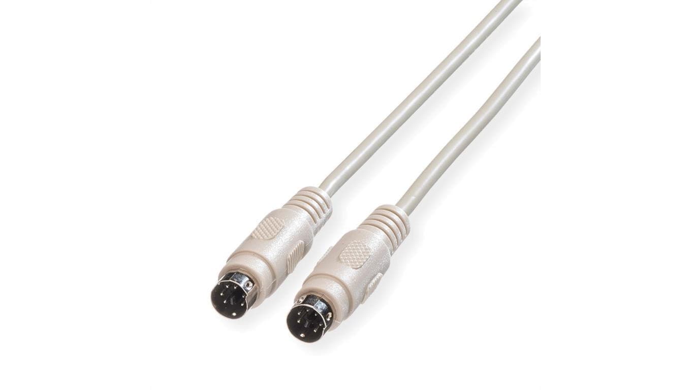 Kabel ROLINE PS/2 klawiatura/mysz M/M, 6 m