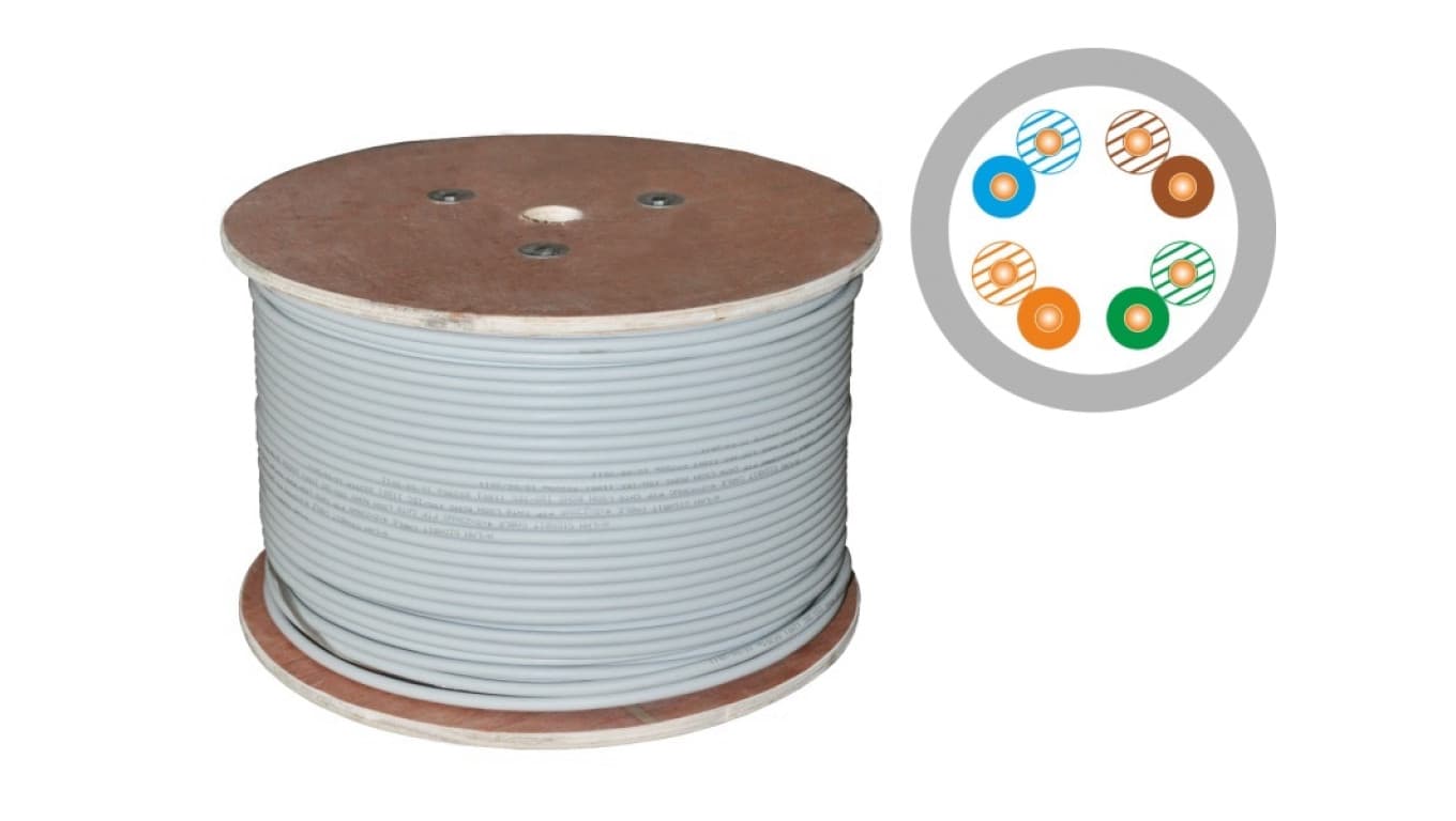 Kabel UTP kat.5e U/UTP 4x2x0,5 Alantec /500m/