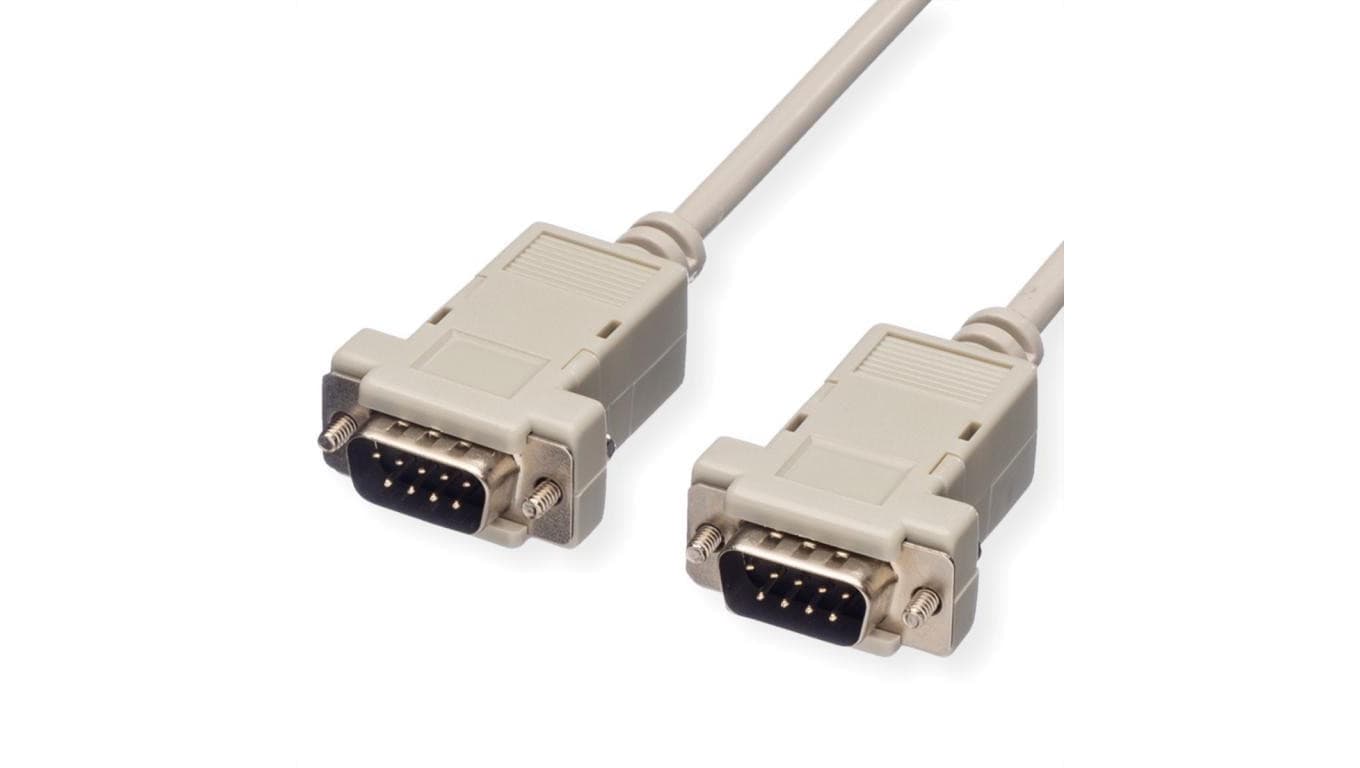 Kabel VALUE D-SUB9 RS232 M/M, 1,8 m