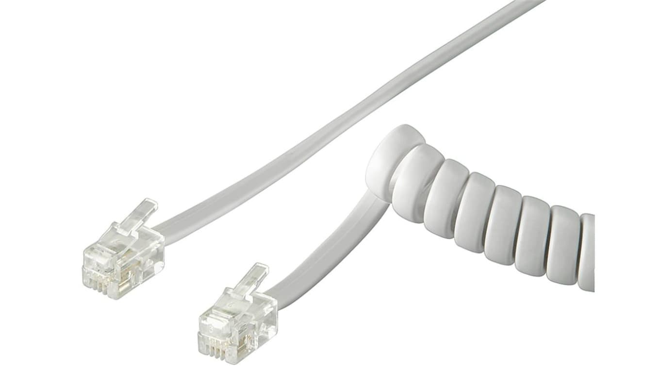 Kabel do słuchawek spiralny - Długość kabla 4 m