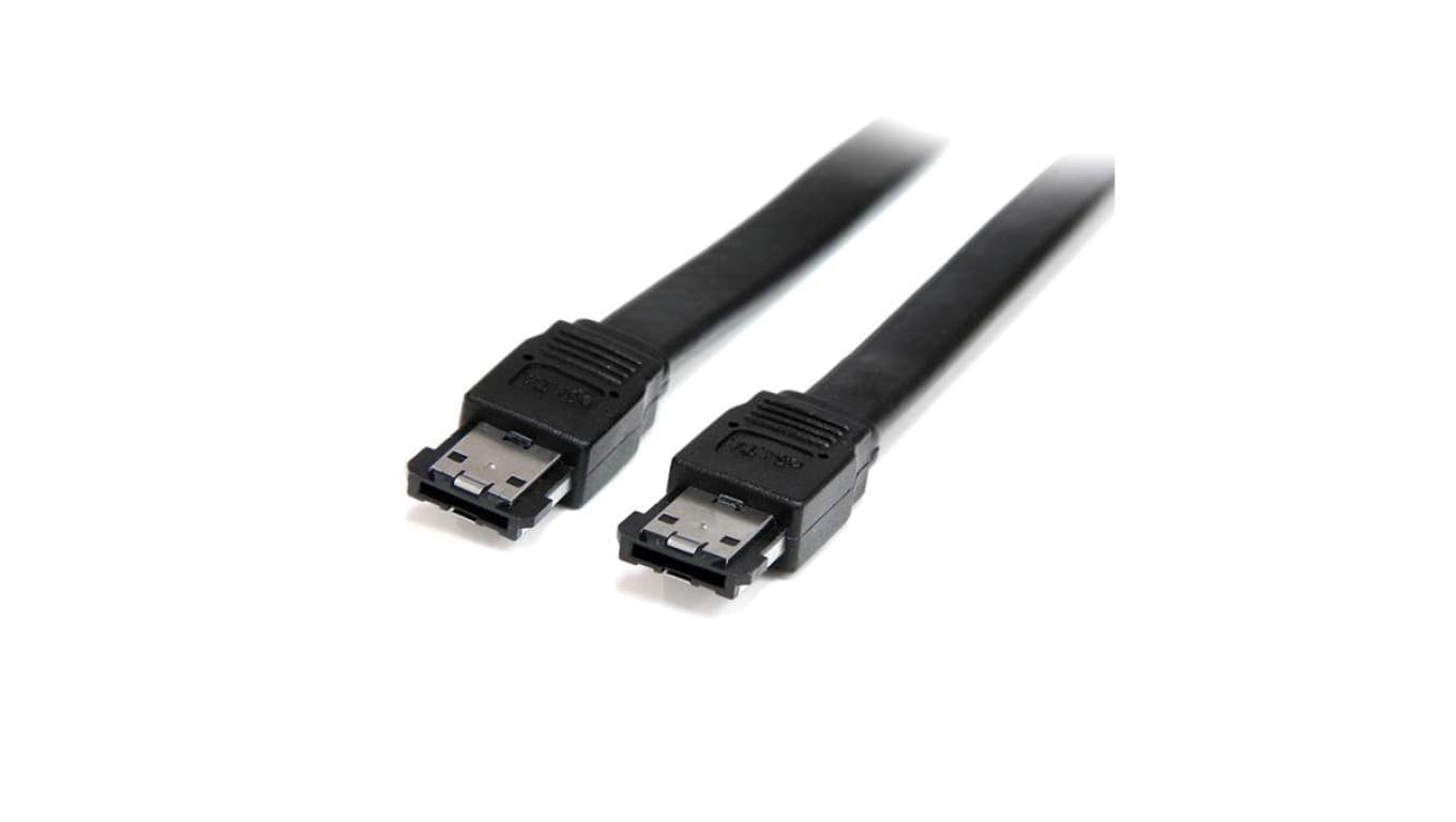 Kabel eSATA - eSATA 0,5m (transfer do 3 Gbit/s) dysk HDD / rejestrator DVR NVR XVR
