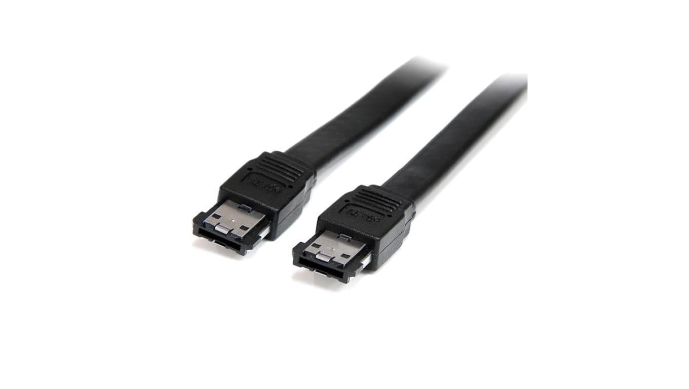 Kabel eSATA - eSATA 0,5m (transfer do 3 Gbit/s) dysk HDD / rejestrator DVR NVR XVR