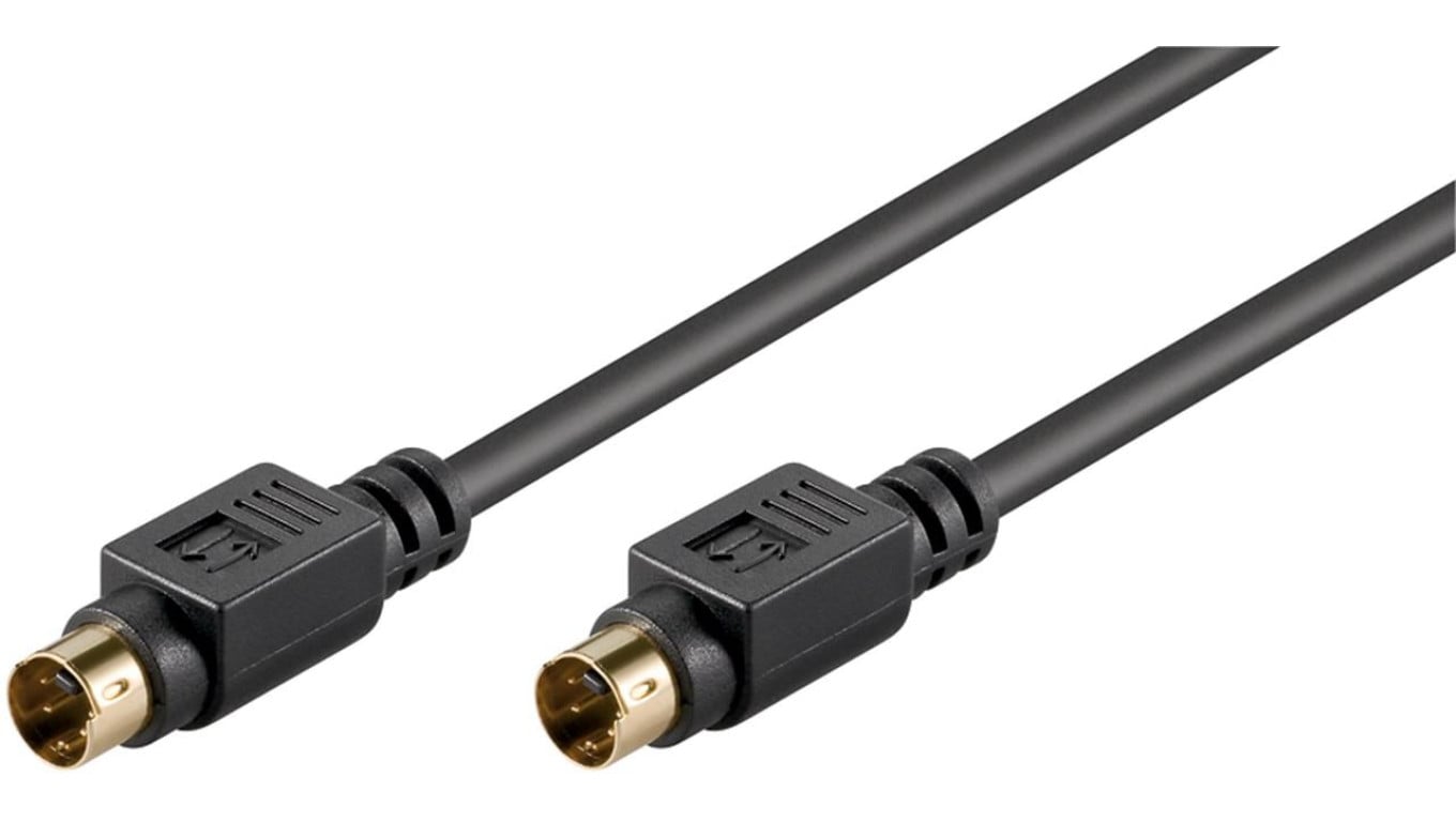 Kabel łączący S-Video, pojedynczo ekranowany - Długość kabla 2 m