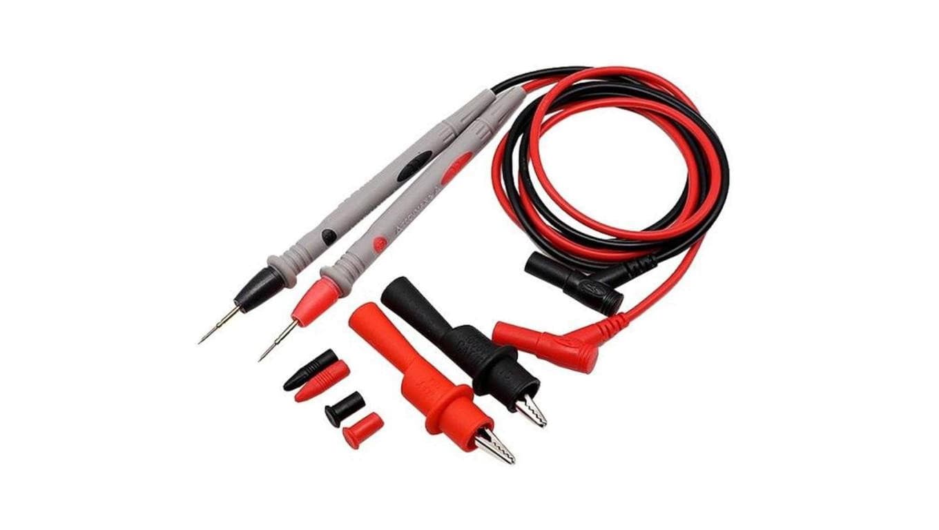 Kabel miernika 10A kat.3 1000V z krokodylkami 1m