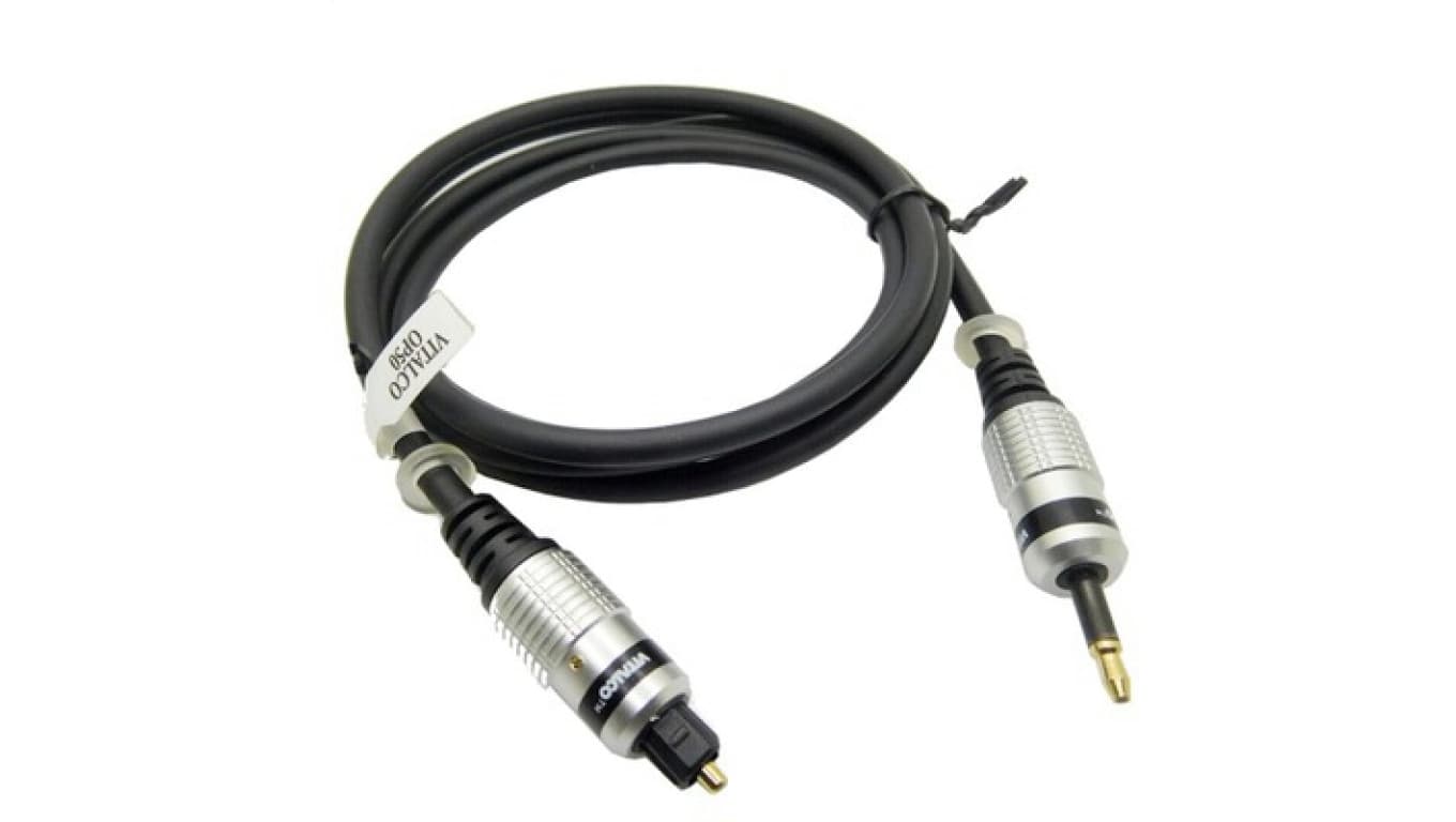 Kabel optyczny T-J Toslink Jack SPDiF (Toslink - mini Toslink) OP50 1m