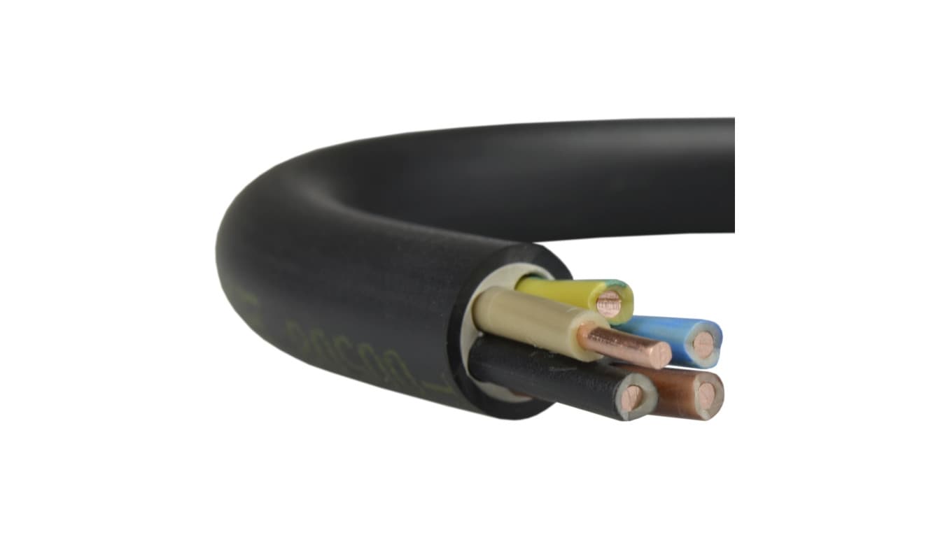 Kabel prądowy YKY 0,6/1kV 5x4 drut do ziemi Elektrokabel /500m/