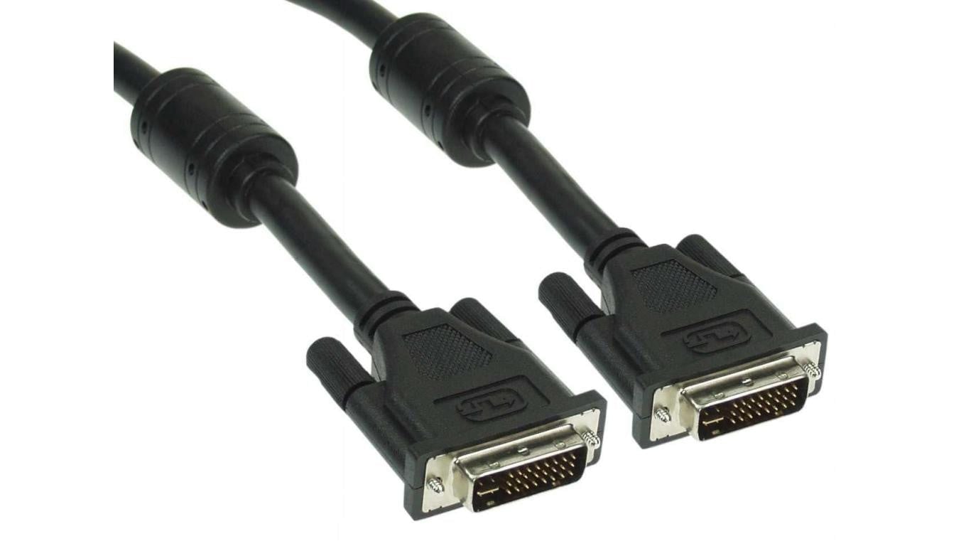 Kabel przyłącze DVI (24+1) Dual Link DSKDV03N /1,8m/