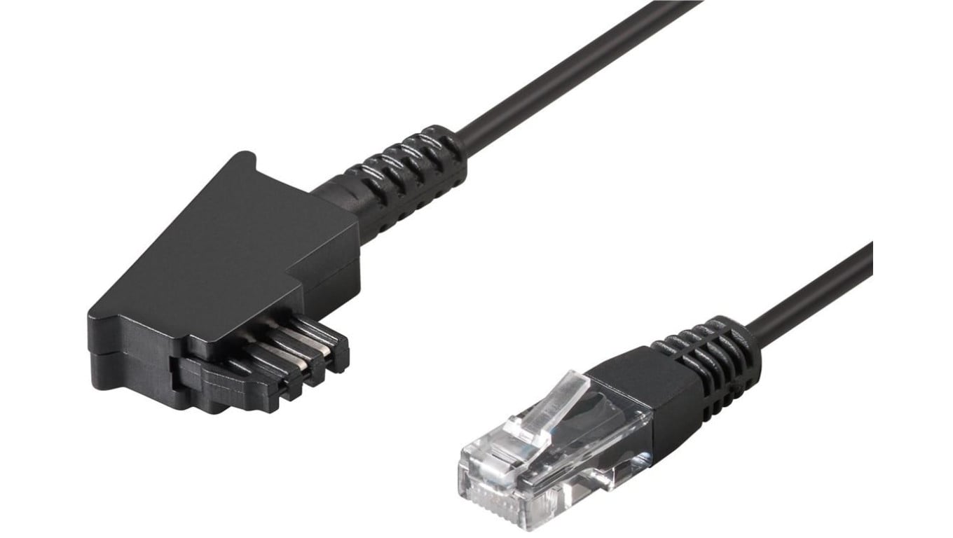 Kabel przyłączeniowy TAE-F do DSL/VDSL - Długość kabla 3 m