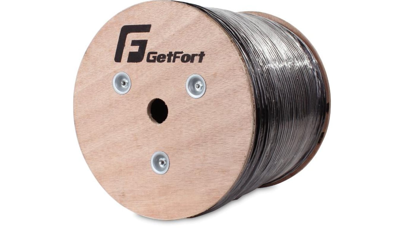 Kabel skrętka kat. 6 U UTP UV, żelowany, 305m (GF-6UTP-E-UVG-305) GETFORT