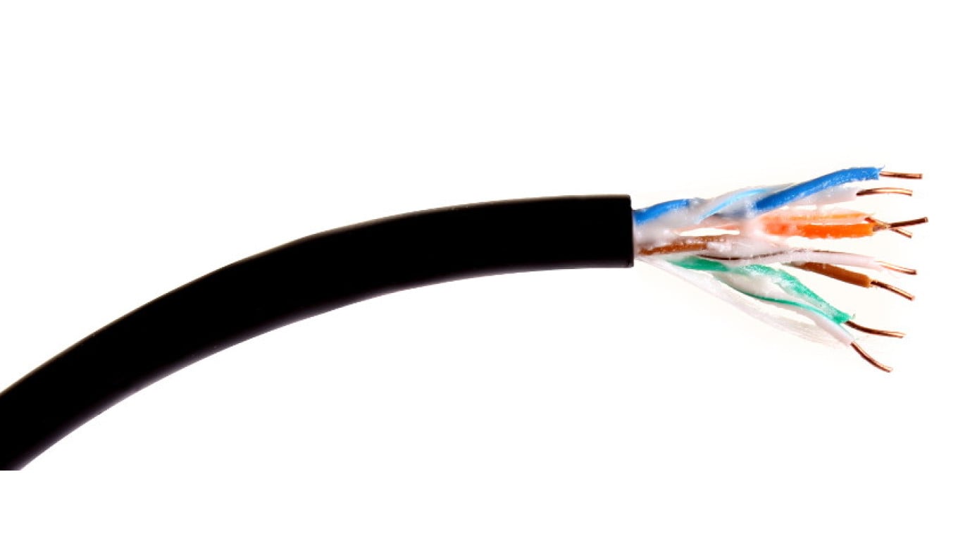 Kabel skrętka premium kat. 5e U UTP UV, żelowany, 500m (GF-5UTP-UVG-500) GETFORT