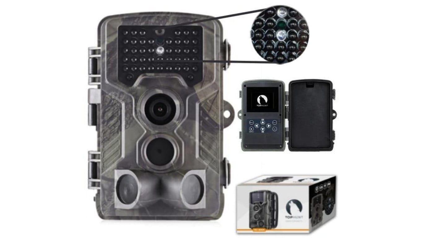 Kamera Leśna Tophunt HC800A FullHD polski 42xIR fotopułapka