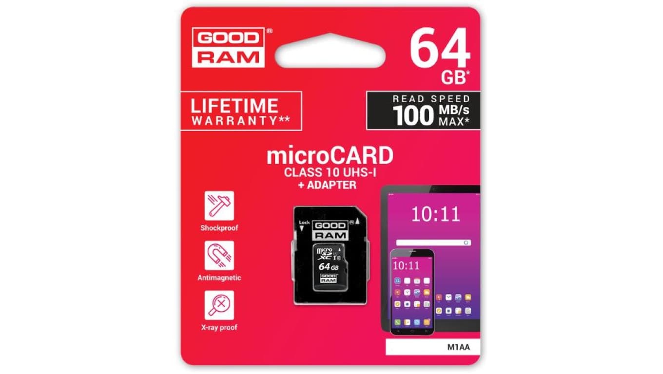 Karta pamięci microSD GOODRAM UHS-I 64GB