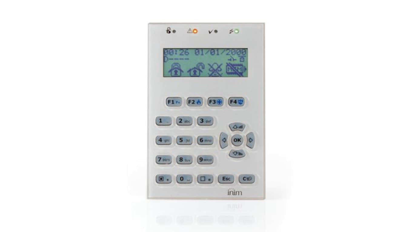 Klawiatura LCD bez klapki mała-1 wejście 2 linie lub 1 wyjście SMART n/CODE GB/GN (BIAŁY LUB CZARNY