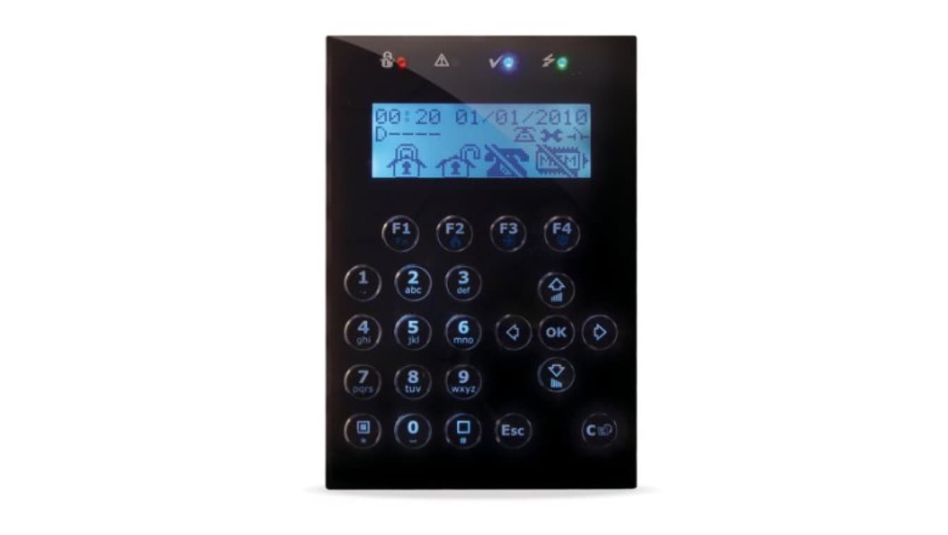Klawiatura LCD dotykowa, kolor biały lub czarny, wyświetlacz LCD SMART CONCEPT (BIAŁY LUB CZARNY