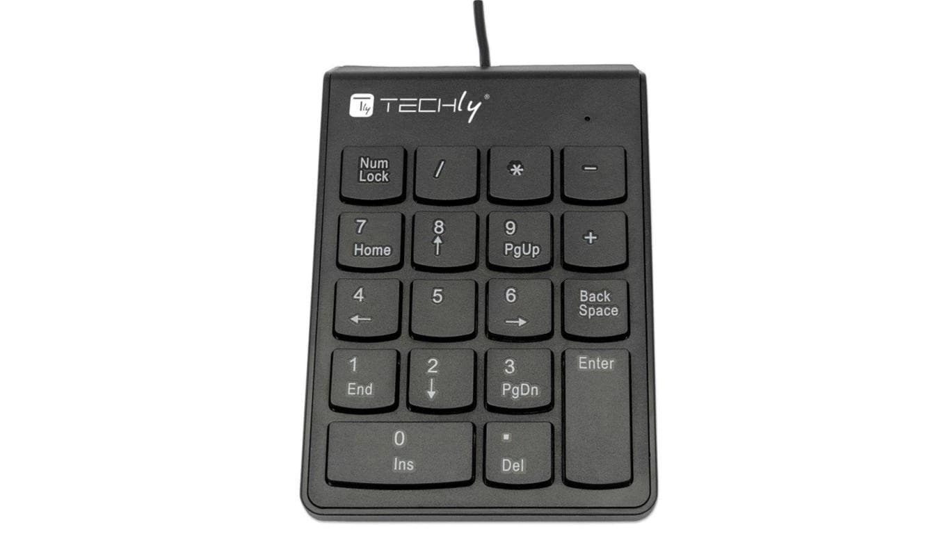 Klawiatura Numeryczna Keypad USB 18-Klawiszy Slim Techly