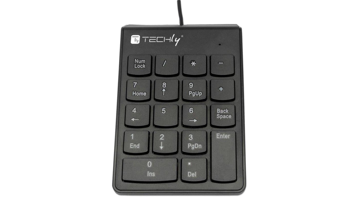 Klawiatura Numeryczna Keypad USB 18-Klawiszy Slim Techly