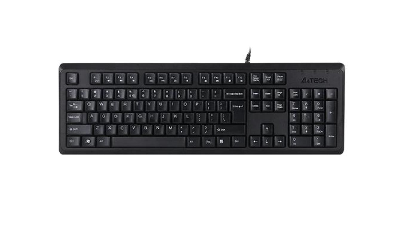 Klawiatura membranowa A4 TECH KR-92 A4TKLA46007 (USB 2.0 (US) kolor czarny)